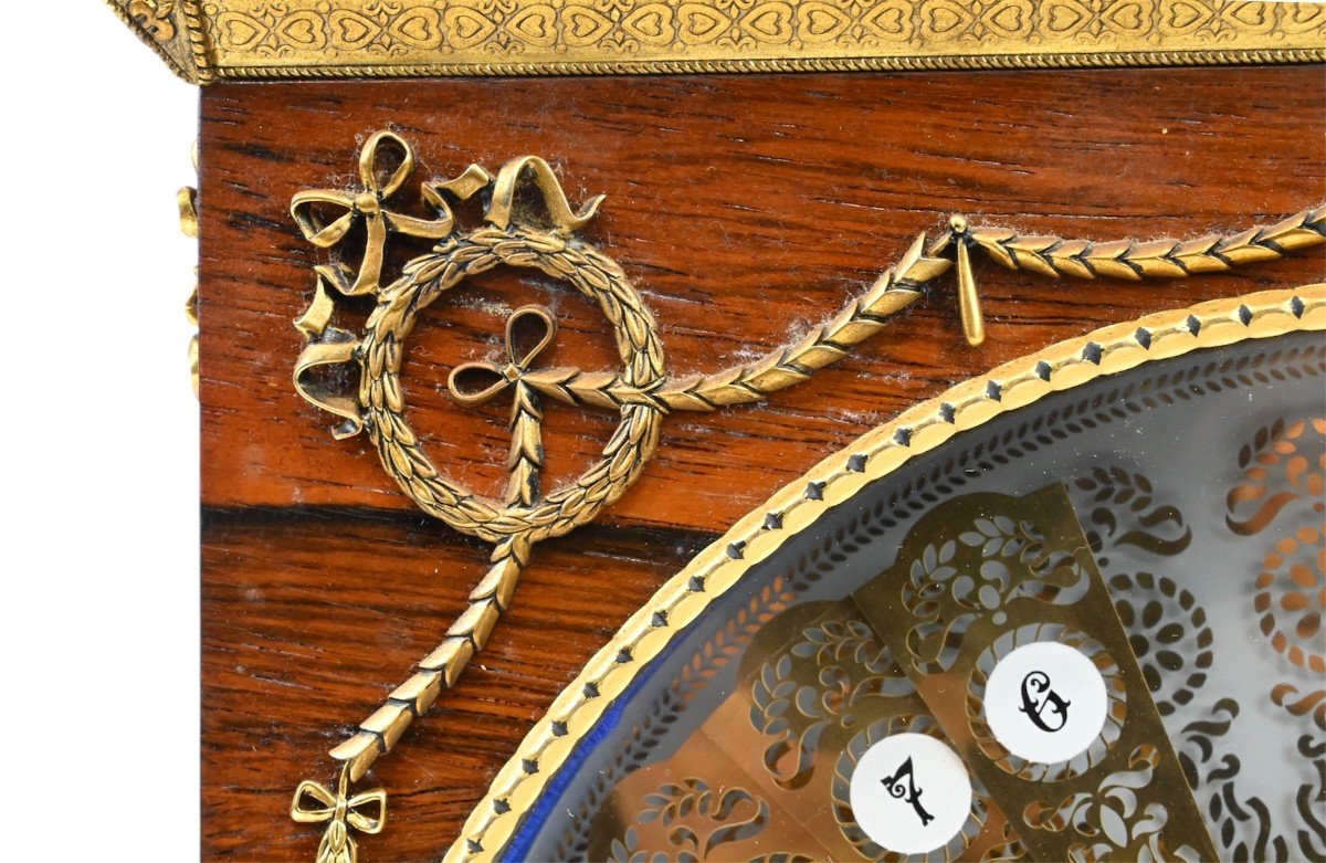 La Maison d'Igor Carl Fabergé - Horloge Impériale à Eventail - Suisse 20ème Siècle-photo-1